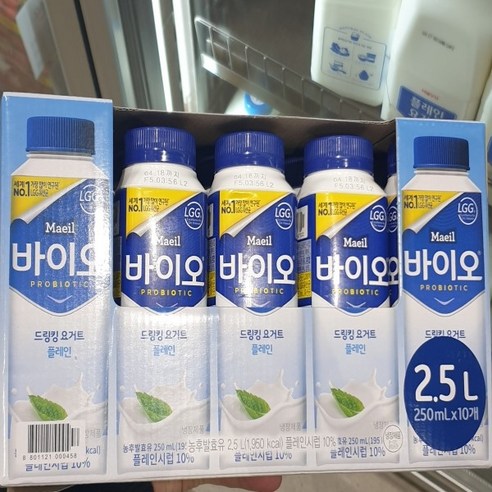 매일 바이오 드링킹 플레인 750ml 6개