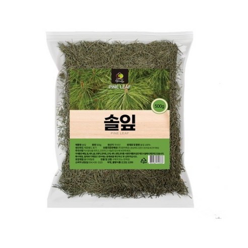 국내산 원물100% 솔잎 500g, 500g, 1개