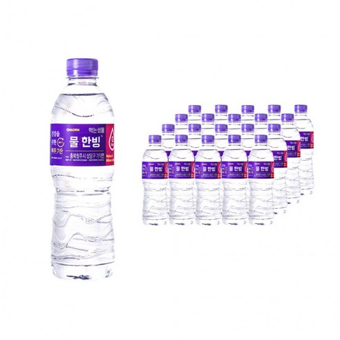 물한빙 생수 물 추천, 500ml, 40개