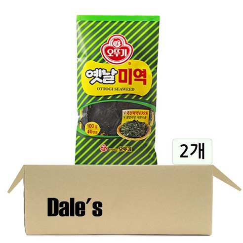 오뚜기 옛날 미역, 100g, 2개