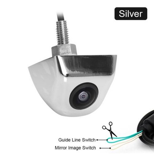 모니터 소니 CCD 카메라 자동차 차량 안드로이드 야간 도 투시경 후진 어안 170 백업 후방 DVD 별빛 렌즈, 3) White Camera