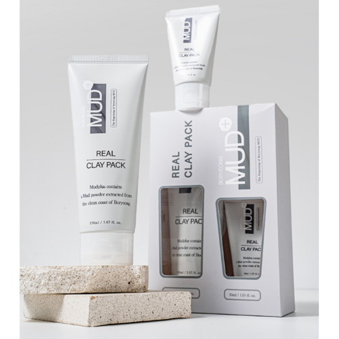 보령머드 리얼클레이팩으로 모공 고민 끝! 매끈 도자기 피부 완성