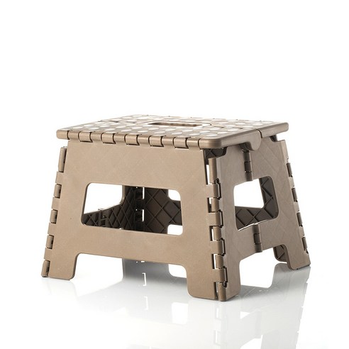 [JAJU/자주] 크러쉬 스툴 28x21x22cm_다크브라운, 다크브라운