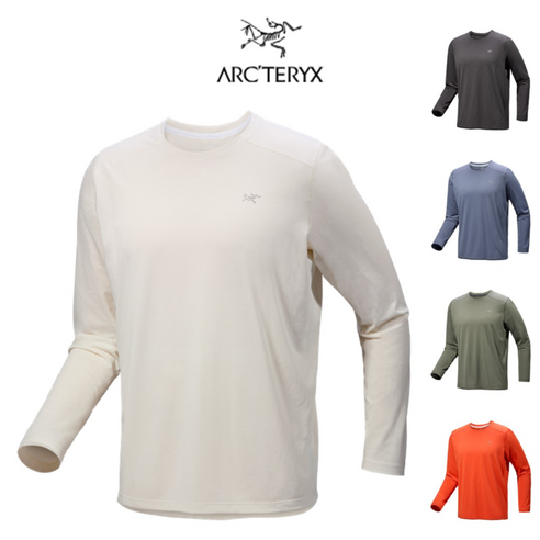 [FW24 신상품] 아크테릭스 긴팔 티셔츠 코막 크루 LS 남성 ARCTIC SILK ATOFMX9719-ASR