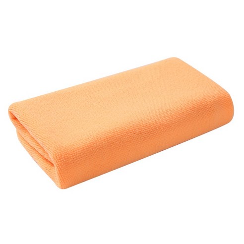 ZZJJC 네모난200g/m세섬유네모30*30 두툼한 네모 수건 청소 행주 차수건, 30cm*30cM, 주황색