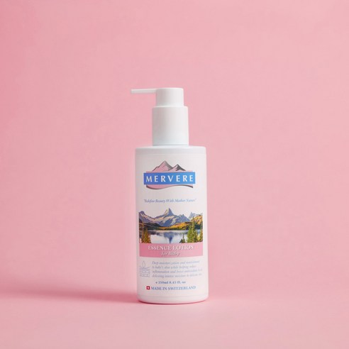 우리 아기 꿀피부, 메르베르 로션 하나로!