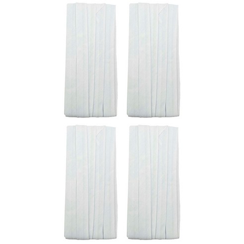 10mm 바이어스테이프 칼라바이어스 4yard, 4개, 화이트