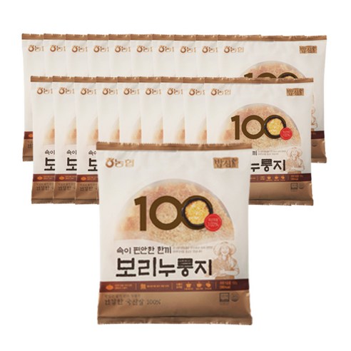 농협 밥심 누룽지 150g, 보리 누룽지 20개