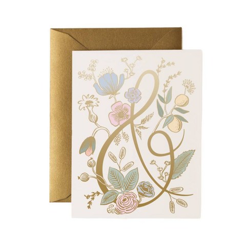 라이플페이퍼 Colette Wedding Card 웨딩 카드, 단품