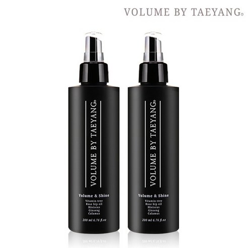 볼륨바이태양 헤어스프레이 볼륨앤샤인, 200ml, 2개