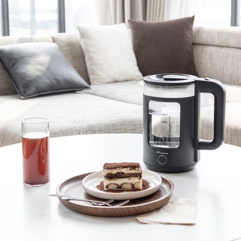 안락한 차시간을 위한 혁신적인 무선 전기 유리포트 티포트