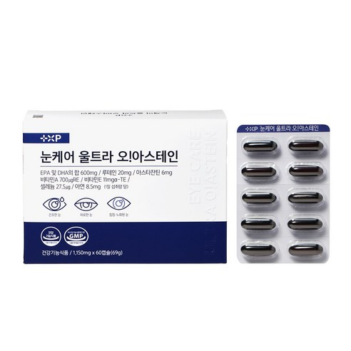 눈케어 울트라 오아스 테인, 1개, 60정