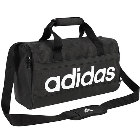 아디다스 ESSENTIALS LINEAR DUFFEL BAG EXTRA SMALL 헬스 운동 여행 가방 팀백 더플백, black, 1개 스포츠잡화