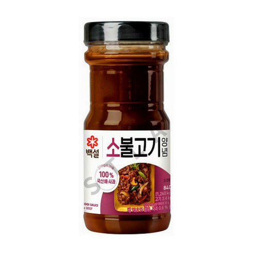 백설 소불고기양념 840g, 840g, 1개