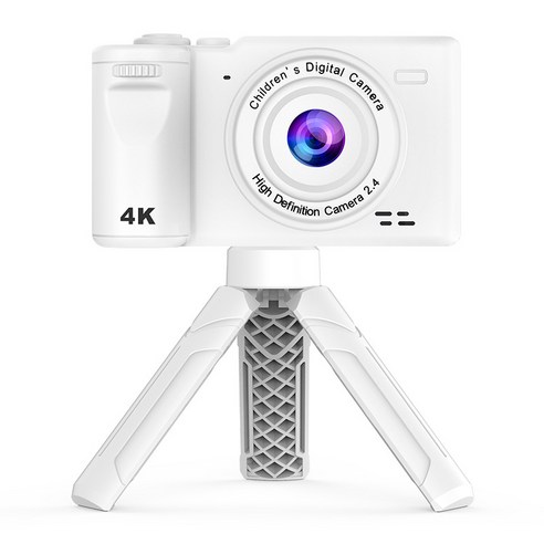 PYHO 카메라 4800W 디지털카메라 전후면 듀얼 카메라 +삼각대+32g sd카드 휴대 여행 캠코더