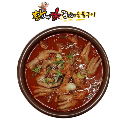 [전주 황가네] 국물통닭발 국물닭발 (1kg) 냉동, 1개, 1kg