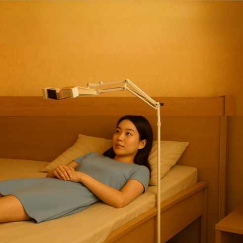 "천장만 보며 멍 때리는 시간, 이젠 안녕!" 침대 독서대로 삶의 질 UP! 눕서대