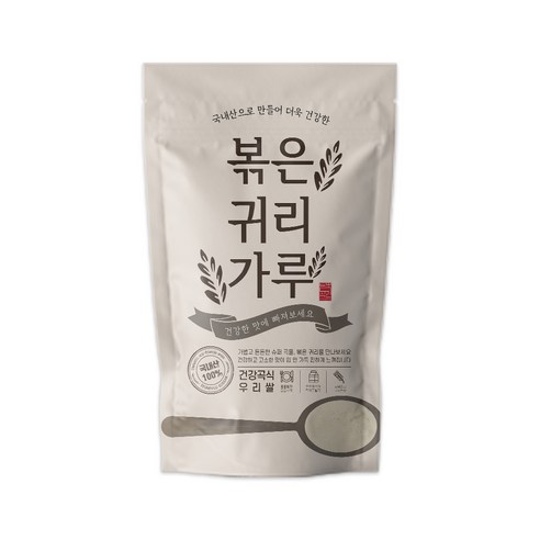 듬뿍곡간 볶은 귀리가루 ( 국내산 ) 직접기른 귀리 500g, 1개