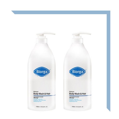 바이오가 바디워시 올인원 2개 세트 (1000ml) 바이오가 바디워시 올인원 2개 세트 (1000ml)