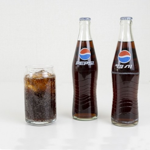 병콜라 병음료 펩시콜라 355ml 식당 음료수, 6개