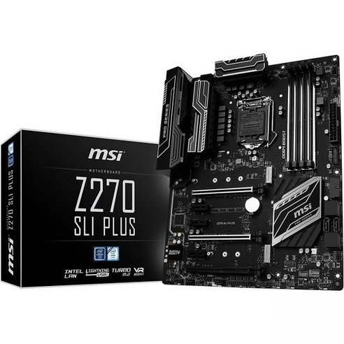 MSI 프로 시리즈 인텔 Z270 DDR4 HDMI USB 3 SLI ATX 마더보드 (Z270 SLI), Z270 SLI PLUS