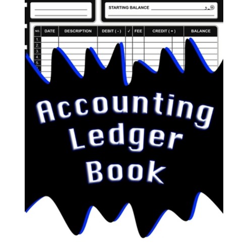 (영문도서) Accounting Ledger Book Paperback, Blurb, English, 9798210060303