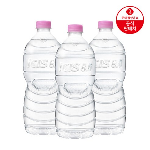 [롯데칠성] 아이시스 8.0 생수 1.0L x 18개, 1L