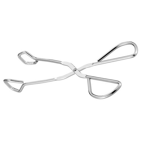 스테인레스 스틸 바베큐 샐러드 집게 주방 요리 음식 서빙기구 집게-9.5inch/11.5inch, 실버 S, 설명