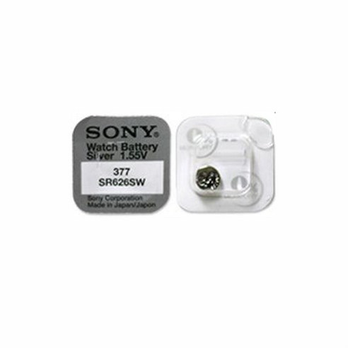   Sony watch battery SR626SW (377) watch battery 10 watch battery battery watch battery for special watch battery for special watch, 10 pieces, 1 ea