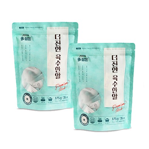 다담은 더진한육수, 멸치, 2개, 175g