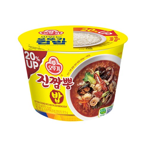 오뚜기 컵밥 진짬뽕밥 217.5g x 10개 아침간편식 기숙사간편식