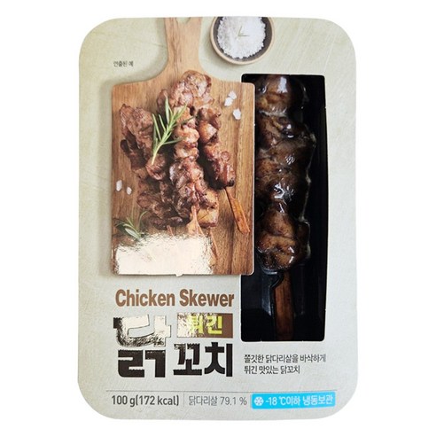 튀긴닭꼬치 100G(주)재호식품, 1개, 100g