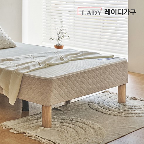 안락한 휴식의 시작, 레이디가구 오트 본넬 일체형 침대 싱글 S