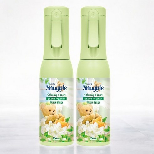 스너글 룸스프레이 카밍 포레스트 본품, 200ml, 2개