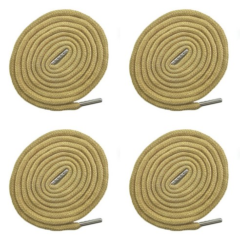 (4개세트) 140cm 원형 후드끈 바지끈 후드티 끈 츄리닝 허리끈 철팁 스트링 35색상, 베이지(4개), 1개