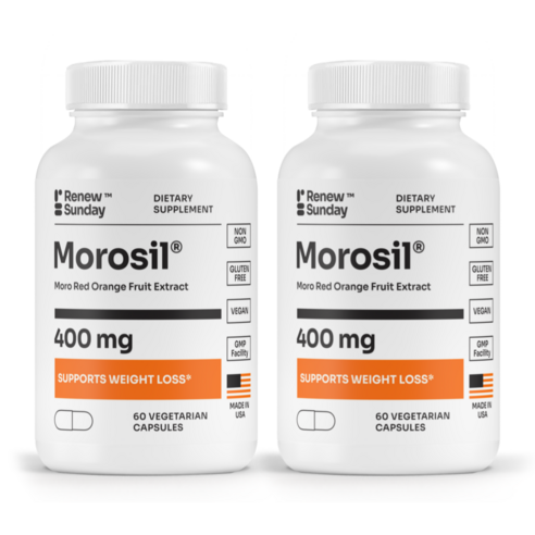 모로실 400mg 이탈리아 BIONAP사 정품 모로 오렌지 추출물 프리미엄 고함량 안토시아닌 C3G Morosil, 2개, 60정