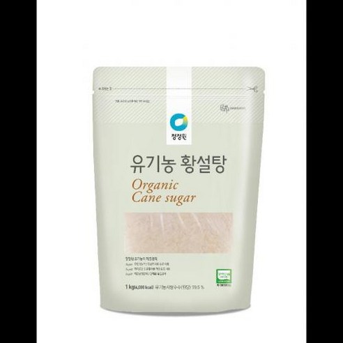 유기농 황설탕 대상 1KG 장보기, 1개