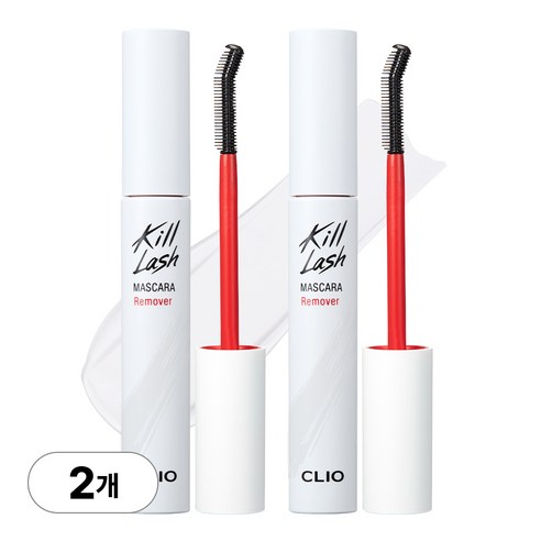 클리오 킬 래쉬 마스카라 리무버, 8.5g, 2개