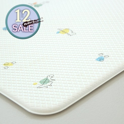 soft EASY MAT 거실매트 놀이방매트 어린이집매트 유치원매트 돌봄교실매트 유아매트 강아지매트, 01.공룡/P-CHECK