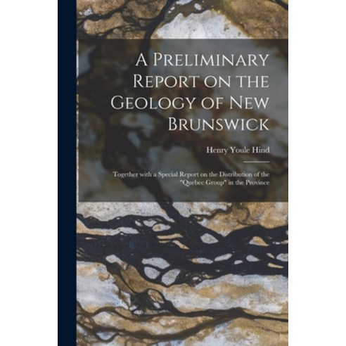 (영문도서) A Preliminary Report on the Geology of New Brunswick [microform]: Together With a Special Rep... Paperback, Legare Street Press, English, 9781015368422