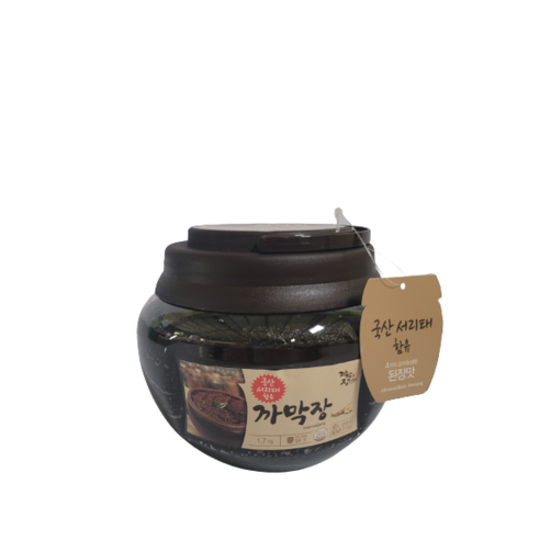 강표 만능 서리태까막장 1.7kg / 2개, 6개