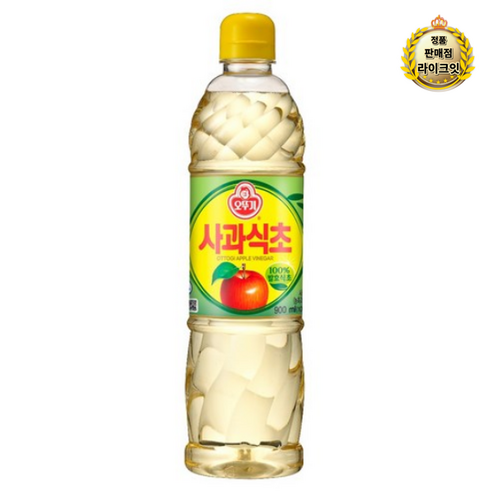 오뚜기 사과식초, 900ml, 1개