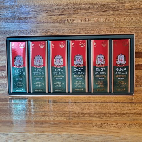 정관장 6년근 홍삼정 에브리타임 홍삼진고 스틱 세트