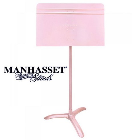 마나셋 MANHASSET 48 SYMPHONY STAND 보면대 견고한 내구성과 컬러풀한 색상 핑크