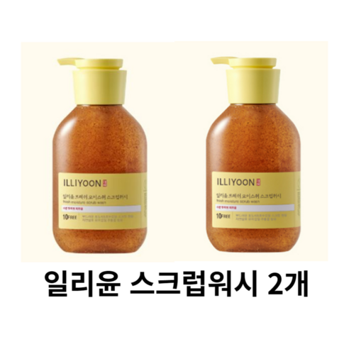 일리윤 프레쉬 모이스춰 스크럽 바디워시 400ml, 1개