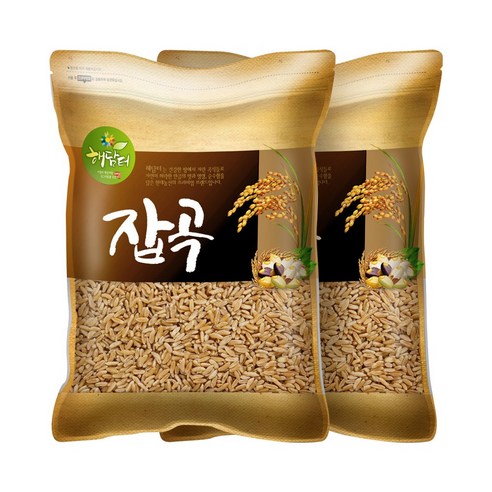 현대농산 호라산밀 2kg (1kgx2봉) 고대곡물 이집트쌀, 2개