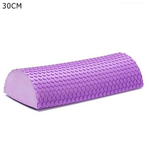 운동용 툴 요가밴드 홈트레이닝폼롤러 요가폼롤러 홈트30-45cm 반원형 마사지 EVA 폼 샤프트 요가 필라테스 피트니스 장비, 06 보라색 운동용 툴 요가밴드 홈트레이닝폼롤러 요가폼롤러 홈트30-45cm 반원형 마사지 EVA 폼 샤프트 요가 필라테스 피트니스 장비, 06 보라색