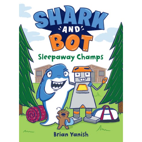 Shark and Bot #2: Sleepaway Champs Library Binding, Random House Books for Youn..., English, 9780593173398