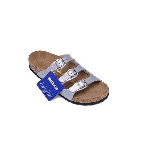 버켄스탁 Birkenstock 여름 캐주얼 슬리퍼 커플 샌들 실버