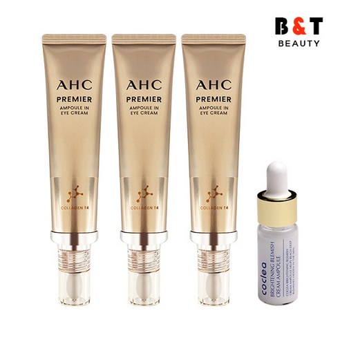 AHC 아이크림 시즌11 40ml x3 + 코클레아 기미크림 앰플 10ml, 단품